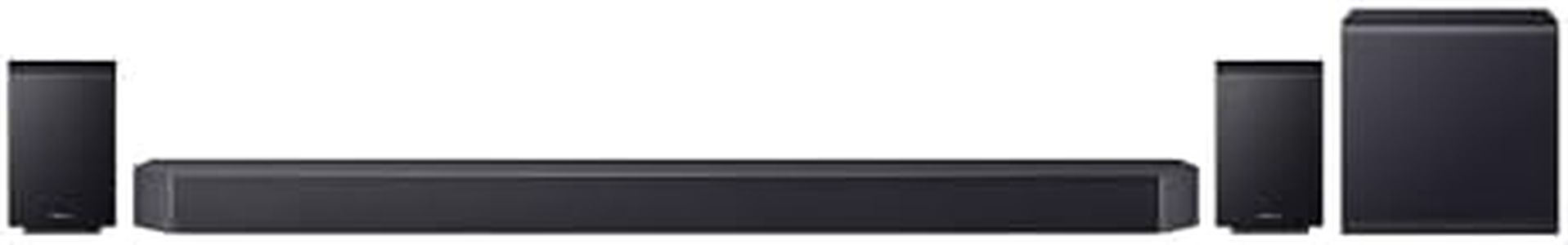 Samsung Q990F 11.1.4ch Q-Series Soundbar with Subwoofer & Rear Speakers, Dolby Atmos, Amazon Alexa, Apple AirPlay (2025)