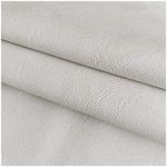 Bowzar American Art Leather 6 Meter White Rexine Luxury Leatherette for Upholstery Sofa Chair Headboard Car Bike Seat Cover Thickness 1.2MM Width 137CM