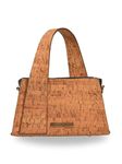 DIOSA FOREVER Spacious Jane Sling Handbag With Adjustable Shoulder Strap | Eco-Friendly Cork Fabric | Perfect For Girls & Womens | (Blue and cork, Small)