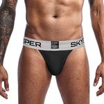 SKYSPER Jockstrap for Men Jock Strap Athletic Supporter Sports Underwear with Leg Strap