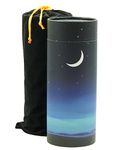 Casket Depot Memorial Collection Scattering Tube, Biodegradable Cremation Urn to Scatter Ashes, Eco Friendly Urn: Night Moon Sky (Large Adult Size), Dark Blue