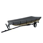 GOODSMANN Jon Boat Cover 300D Heavy Duty Fits 14ft Length Beam Width to 70' 9411-13102-01A