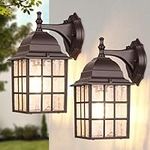 2-Pack Dusk to Dawn Outdoor Lights 