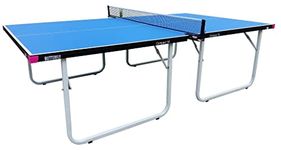 Butterfly Compact 19 Wheelaway Indoor Table Tennis Table, Blue