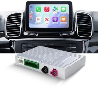ANYFAR CarPlay Android Auto Adapter Decoder Retrofit Kit Fits Mercedes Benz 2015-2018 A/B/C/E/GLA/GLC/GLS/GLE with NTG System, Supports Wireless CarPlay Android Auto/Mirror Link/Camera/USB Drive/NAV