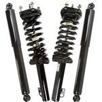 AutoShack Front & Rear Complete Struts Coil Springs and Shock Absorbers Set 4 Replacement for 2005-2010 Jeep Grand Cherokee 2006-2010 Commander 3.0L 3.7L 4.7L 5.7L V6 V8 4WD AWD RWD CST100290KS1011280