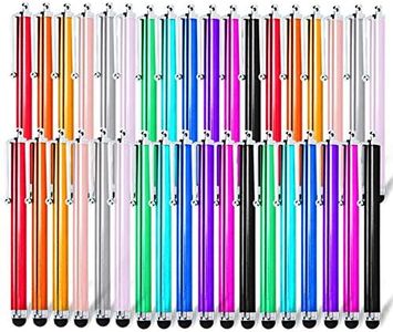 Briout Stylus Pens for Touch Screens, 36 Pack Capacitive Touch Screen Stylus, High Precision Stylus Compatible with All Universal Touch Screen Devices (12 Multicolor)