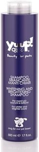 Shampoo Sbiancante Manti Chiari YUUP 500ML | Per Manti Più Bianchi e Brillanti, per Cani e Gatti, ideale per tutti i tipi di pelo