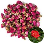 TooGet Red Rose Buds Flower Herbal Tea Fragrant Rosebuds Loose Leaf Tea, Culinary Food Grade - 225g