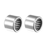 uxcell SCE1212 Needle Roller Bearings, Drawn Cup Open End, 3/4-inch Bore 1-inch OD 3/4-inch Width 15300N Static Load 22100N Dynamic Load 2pcs