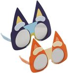 Sun-Staches Official Bluey 2 Pack Sunglasses for Kids | 1 Pair Bluey & 1 Pair Bingo Dress Up Accessory | UV 400 | One Size Fits Most Kids…