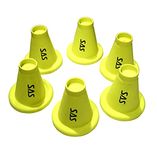 SAS Sports Cricket Batting Tee (Pack of 6) - F. Yellow