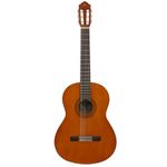 Yamaha C40//02 Full Size Acoustic Guitar with 3 Nylon and 3 Metal strings – Thin gloss finish – Natural