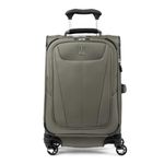 Travelpro Maxlite 5 Softside Expandable Suitcase with 4 Spinner Wheels, Lightweight Suitcase, Men and Women, Slate Green, 56x36x23 cm