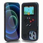 WeLohas Gameboy Case for iPhone 6 Plus/ 6s Plus/ 7 Plus/ 8 Plus,Handheld Retro 168 Classic Games,Color Video Display Game Case for iPhone,Anti-Scratch Shockproof Phone Cover for iPhone Black