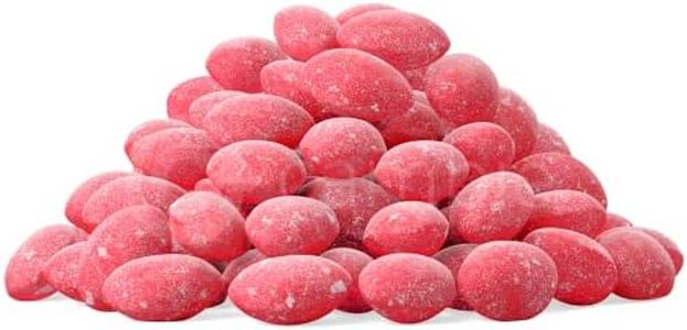 Sanded Wild Cherry Drops by Cambie | 2 lbs of Old Fashioned Hard Candy | Bulk Cherry Candy | Nostalgic Sanded Cherry Drops Packaged Fresh in a Resealable Pouch | 2 lb