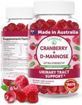 Lunakai Cranberry Supplement Gummies for Women – 1500mg High-Potency Formula with D-Mannose – Urinary Tract & Immune Support – Made in Australia – 60ct