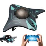 Underwater Drone with Camera, Underwater Fishing Camera, 10m Visibility, 300,000-Pixel Camera, Real Time Image Transmission, Wireless App Control, for Fishing Exploration Recreation Education (A)