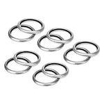 Oil Pan Crush Washers, Oil Pan Gasket Kit, 10pcs Oil Drain Plug Crush Gaskets 16mm ID 803916010 Replacement Parts Fit for Subaru