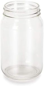 Darice H Pot en Verre CLR Mason 14 cm