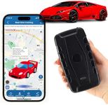 TKMARS Car GPS Tracker GPS Tracker Without Subscription 240 Days Standby Time with Free Apps, Strong Magnetic Seal, 20000 mAh