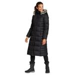 Eddie Bauer Women's Lodge Down Duffle Coat, Black, X-Large