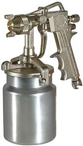 Cevik CA-1855/3 - Pistola de pintar acero/aluminio profesional 1000 cc. con depósito inferior. Abanico 160-225 mm.