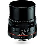 PENTAX Limited lens standard single focus macro lens HD PENTAX-DA35mmF2.8 Macro Limited black K mount APS-C size 21450