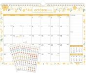 Wall Calendar 2024-2025, Mokani Large Month-to-View Desk Planner (Oct.2024-Dec.2025) with Stickers, 17" x 12", Perfect for Planning and Organizing for Home or Office