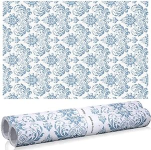 24 Sheets Scented Drawer Liners for Dresser 15.7 x 22.8 Inch Lavender Drawer Paper Non Adhesive Drawer Liners Dresser Scented Floral Print Fragrant for Kitchen Cabinet Shelf Closet(Vivid Style)