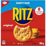 Ritz Original Crackers, School Snacks, Party Size, 900g