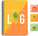 Nutrition Log Daily Food Diary & Meal Planner (A5, Pineapple), Fitness Journal Notebook for Planning & Tracking Nutrition Goals, Body Weight & Body Measurements