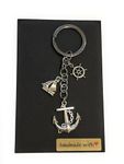 Sailing keyring - boat, anchor