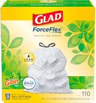 GLAD ForceFlex Tall Kitchen Drawstr