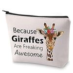 Funny Giraffes Makeup Bag Cute Anim