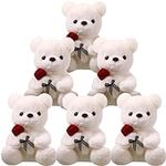 Yunsailing 6 Pcs Bear Stuffed Anima