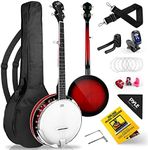 Pyle, 5-String Banjo, Redburst (PBJ