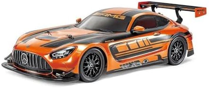 Tamiya 58750 1:10 RC Mercedes-AMG GT3 EVO TT-02 Remote Control Car, Vehicle, Model Building, Assembly, Hobby, RC Kit, Unpainted