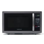 Farberware Countertop Microwave 1000 Watts, 1.1 cu ft - Microwave Oven With LED Lighting and Child Lock - Perfect for Apartments and Dorms - Easy Clean Black Stainless Steel