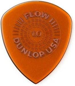 JIM DUNLOP Púas Flow Standard Grip 1,00mm Saco de 6