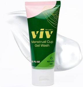 Viv for your V Menstrual Cup Gel Wash | Cleanser for Period Cups | Free of Toxins, Parabens, and Fragrances | Clean Formula for Silicone Menstrual Cups | 2 fl. oz.