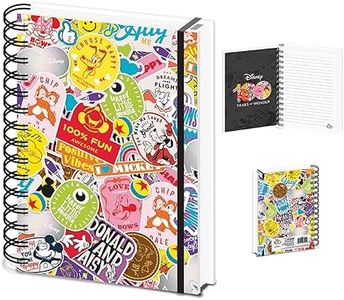 Pyramid International Disney Carnet à spirales avec 100 visages heureux Format A5 Cadeau Disney pour femme, homme et enfant Produit officiel