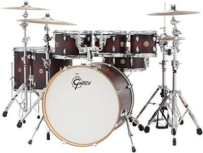 Gretsch CM1E826PSDCB 2014 Catalina Maple 6-Piece Shell Pack with 8" Tom Tom, Satin Deep Cherry Burst