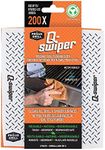 Q-Swiper Reusable Grill Cleaning Cloth 2 Pack - Eco-Friendly | Durable | Versatile | Abosrbent - Just Wet Them Yourself to Clean All Exterior Grill Surfaces!