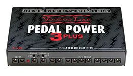 Voodoo Lab Pedal Power 3 Plus High Current 12-Output Isolated Power Supply - Zero Noise Hybrid Design - High Current 500mA Outputs - Universal International Input - Black