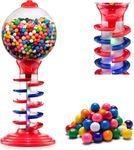 Big Light and Sound Spiral Gumball Bank - 21" - Gumballs Included - Kids Twirling Style Candy Dispenser - Birthday Parties, Novelties, Party Favors and Supplies