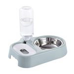 POPETPOP Auto Feeder Pet Automatic Feeder Pet Feeder Automatic Pet Food Bowls Automatic Pet Feeders Stainless Dog Bowls Pet Water Bowl Auto Pet Feeder Cat Bowl Stainless Steel Tableware