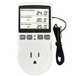 Plug in Thermostat Temperature Cont