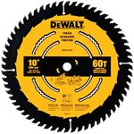 DEWALT Table Saw Blade, 10 in, 60 T