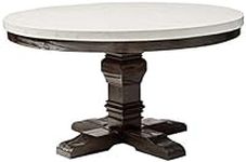 Acme Nolan Dining Table in White Ma